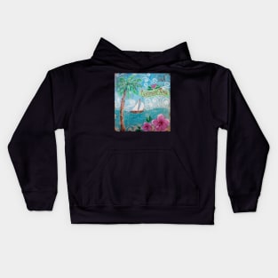 Summertime by Jan Marvin Kids Hoodie